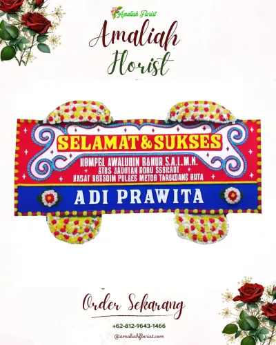 Karangan Bunga Ucapan Selamat di Kujangjaya